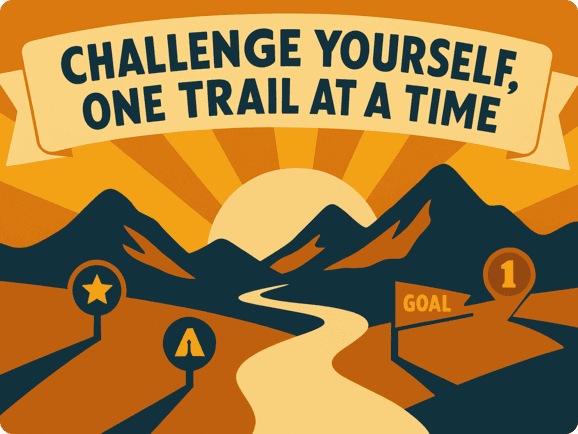 A cartoon showing different challenges and goals someone faces during therapy